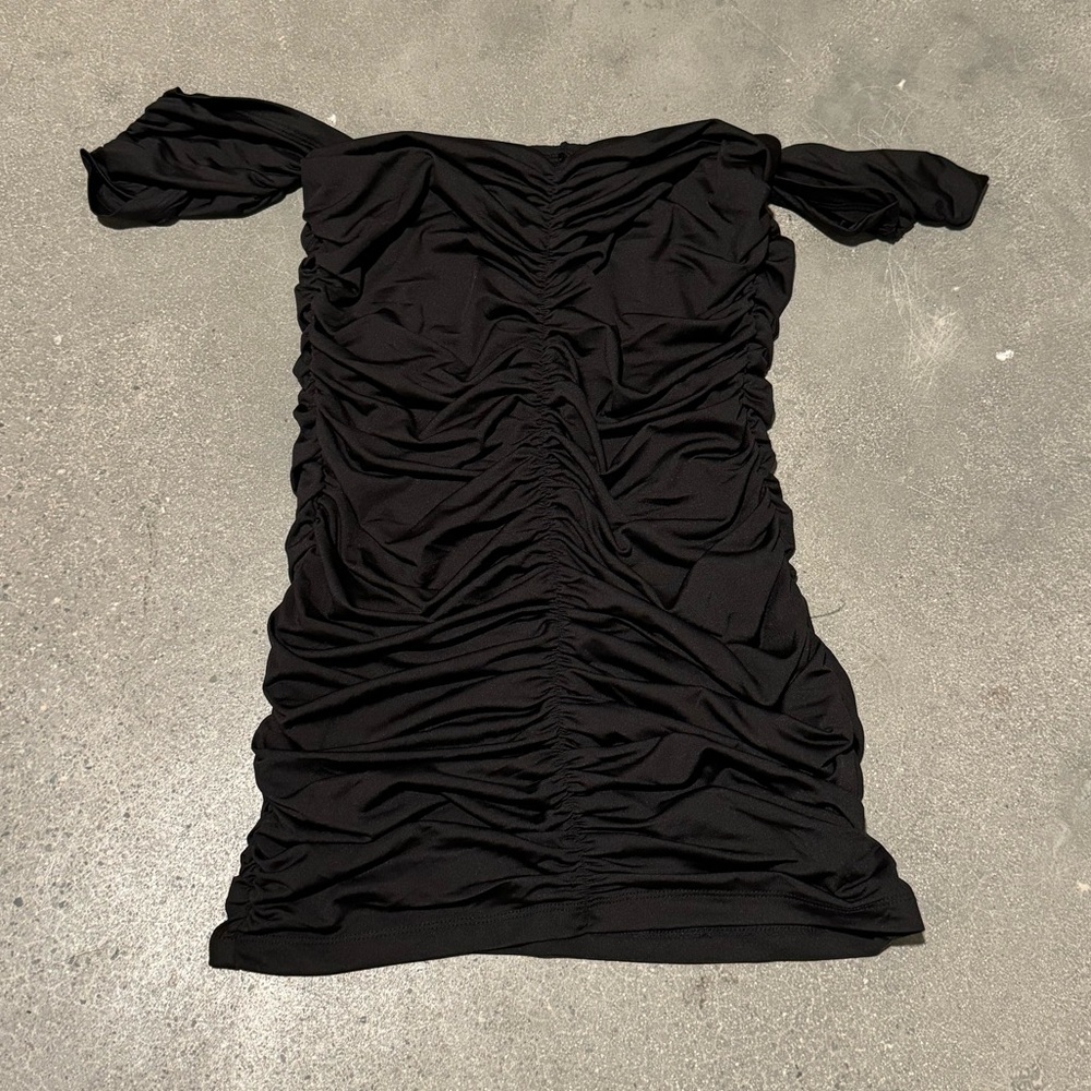 scrunched adika dress